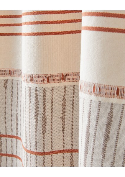 Pure Natural Pamuklu Peştamal 90X150 cm Açık Bej-Kiremit modelleri