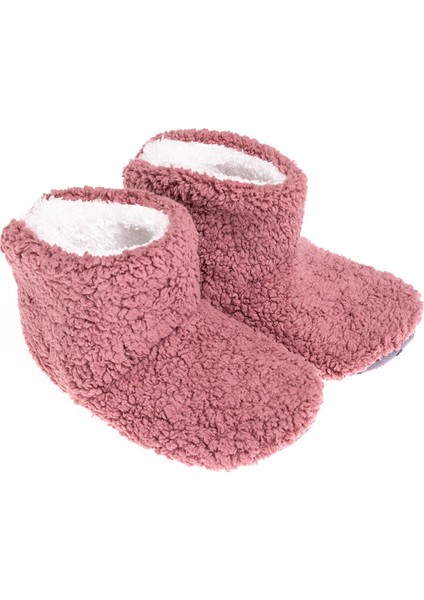 Kız Bebek Panduf Wellsoft Teddy Mürdüm 25-26