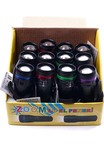 Mbb E- Ticaret Şeritli Zoom Odaklı El Feneri BM- 310