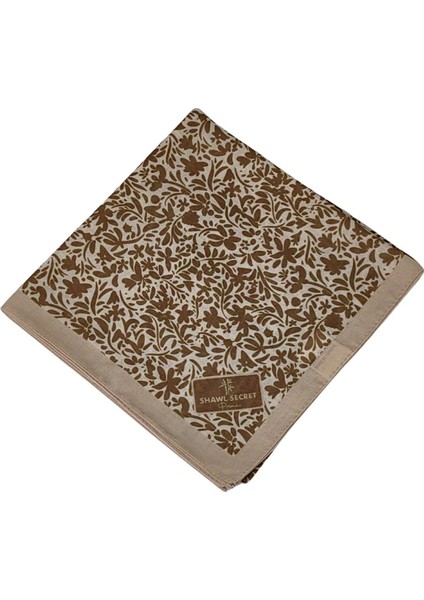 Mim Prime Pamuk Çiçek Desenli Eşarp 90X90 cm fiyatları