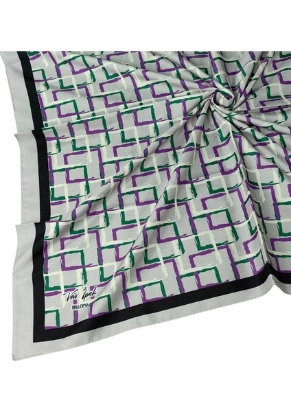 Vav Ipek Kadın Micro Twill Sport Desenli Eşarp