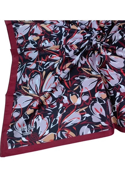 Vav Ipek Kadın Micro Twill Sport Çiçek Desenli Eşarp