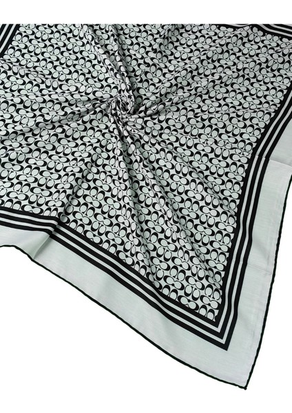 Işıl Ipek C Desen Cotton Vual Eşarp 90X90 cm