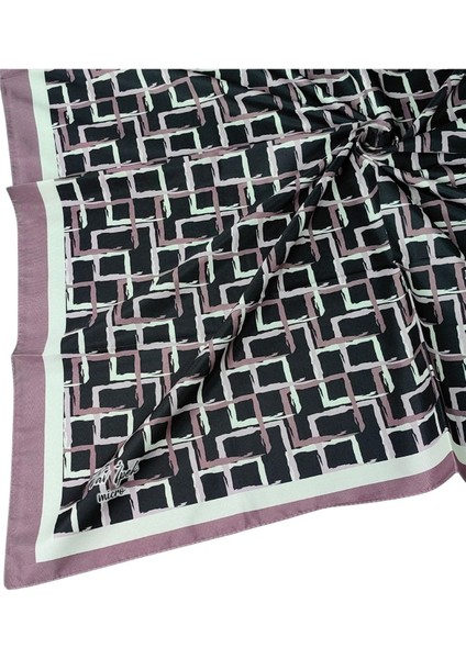 Vav Ipek Kadın Micro Twill Sport Desenli Eşarp
