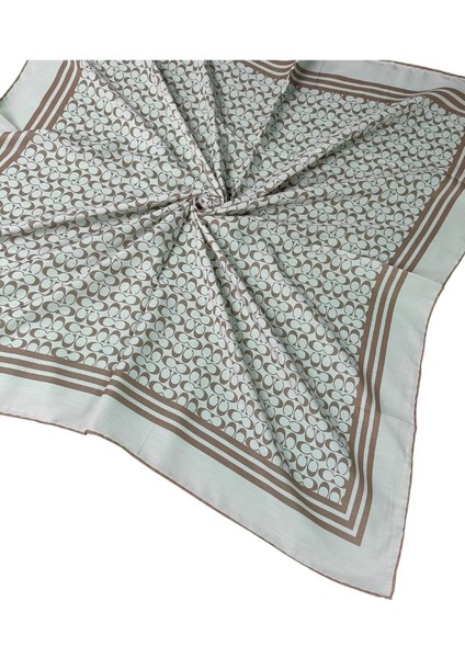 Işıl Ipek C Desen Cotton Vual Eşarp 90X90 cm