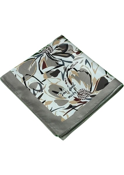 Vav Ipek Kadın Micro Twill Sport Çiçek Desenli Eşarp