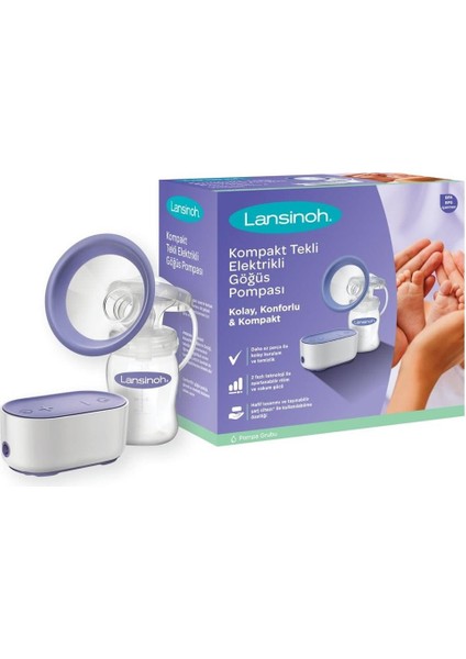 Lansinoh Kompakt Tekli Elektrikli Göğüs Pompası