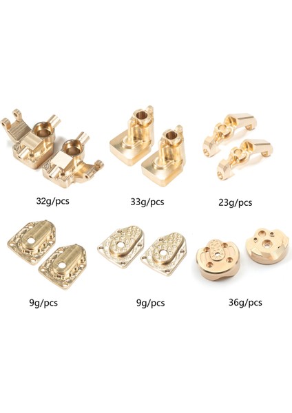 Ağır Hizmet Tipi Pirinç Portal Direksiyon Mafsalı Konut Karşı Ağırlık Eksenel UTB18 Capra 1/18 Rc Paletli Araba Yükseltme Parçaları, E (Yurt Dışından) fiyatları