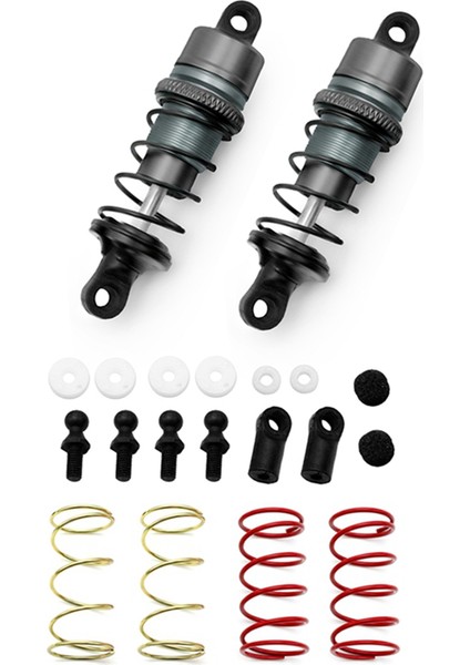 1/10 1 Çift Metal Hidrolik Amortisörler Rc Uzaktan Kumanda Araba Düz Yarış Drift Araba (67MM) Mor (Yurt Dışından) modelleri