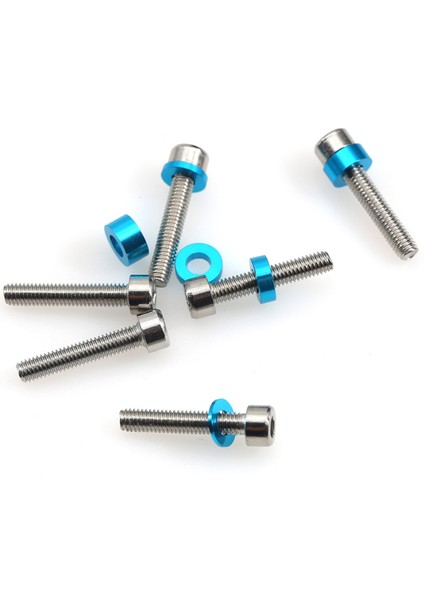 24 Adet M3 Vida Spacer Seti 3mm Vidalar Düz Conta Yıkama Spacer Tamıya 53539 TT02 TT01 XV01 XV02 Rc Araba (Yurt Dışından) fırsatları