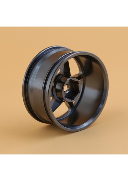 Adet 1/10 Rc On-Road Drift Araba Yarışı 52MM Metal Jant Tekerlek Hub Tamiya Kyosho Hsp Hpı Sakura Traxxas, Titanyum A (Yurt Dışından) modelleri