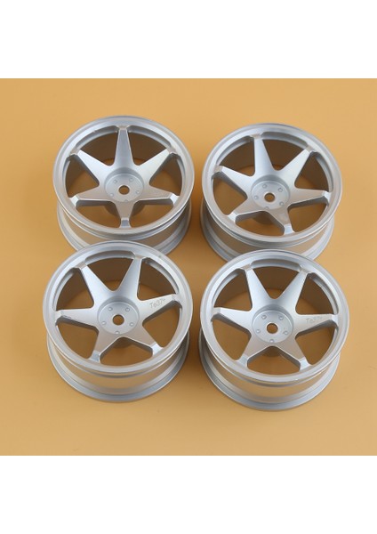 Adet 1/10 Rc On-Road Drift Araba Yarışı 52MM Metal Jant Tekerlek Hub Tamiya Kyosho Hsp Hpı Sakura Traxxas, Titanyum A (Yurt Dışından) indirimleri