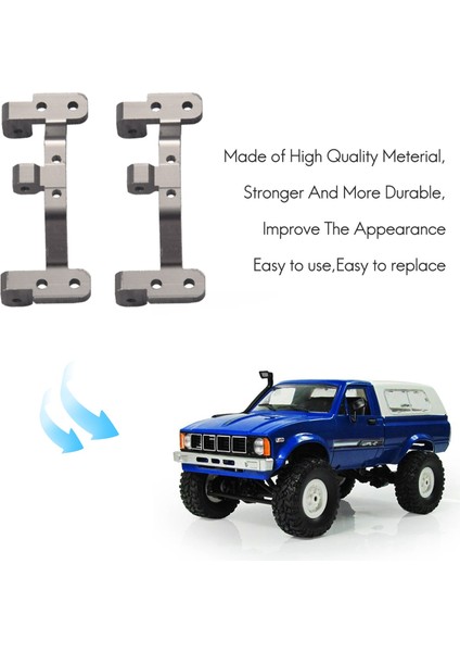 Metal Direksiyon Bağlantı Çubuğu Çekme Çubuğu Bağlar Amortisörler Seti Wpl C14 C24 C24-1 1/16 Rc Araba Yükseltme Parçaları, 1 (Yurt Dışından) modelleri