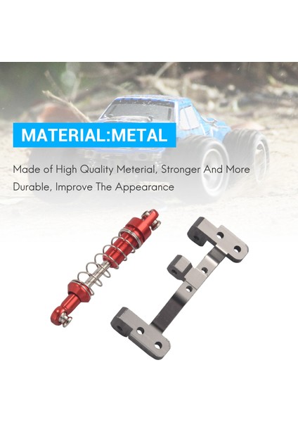Metal Direksiyon Bağlantı Çubuğu Çekme Çubuğu Bağlar Amortisörler Seti Wpl C14 C24 C24-1 1/16 Rc Araba Yükseltme Parçaları, 1 (Yurt Dışından) fırsatları