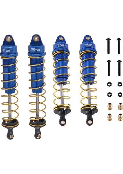 4 Adet Metal Ön ve Arka Amortisör Damperi Arrma 1/10 Senton Granit Typhon Büyük Kaya 4x4 Blx Yükseltme Parçaları, 2 (Yurt Dışından)