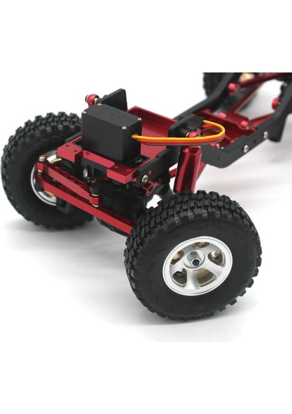 4 Adet 55MM 1.0 Metal Beadlock Tekerlek Lastik Lastik Seti Eksenel SCX24 Traxxas TRX4M Fms 1/18 1/24 Rc Araba Yükseltme Parçaları,1 (Yurt Dışından) fırsatları