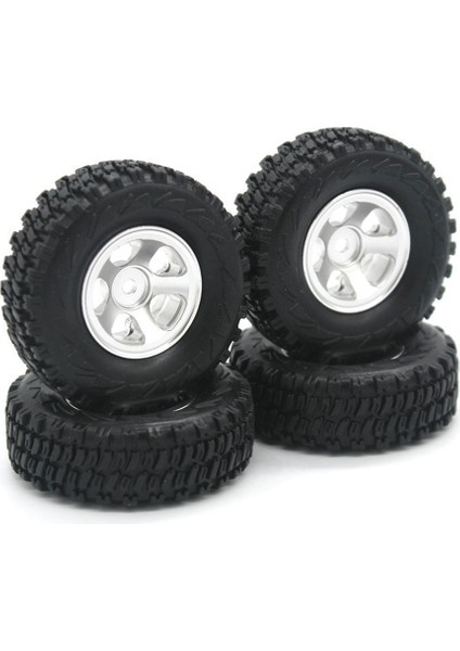 4 Adet 55MM 1.0 Metal Beadlock Tekerlek Lastik Lastik Seti Eksenel SCX24 Traxxas TRX4M Fms 1/18 1/24 Rc Araba Yükseltme Parçaları,1 (Yurt Dışından) indirimleri