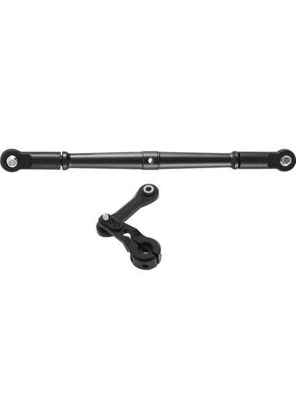 Metal Ön ve Arka Bağlantı Çubuğu Rot Çubuğu ile 25T Servo Kol Direksiyon Bağlantı Çubuğu Rc Araba Için Arrma 1/8 Kraton Outcast 6s Siyah (Yurt Dışından) indirimleri