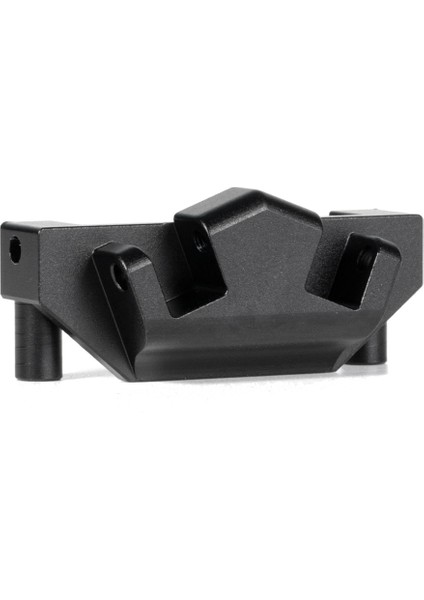 Metal Cnc Yükseltilmiş Braket 1/10 Rc Paletli Araba Eksenel SCX10 Iıı Capra 1.9utb Portal Aks Bağlantısı Yükseltme Parçaları, Siyah (Yurt Dışından)