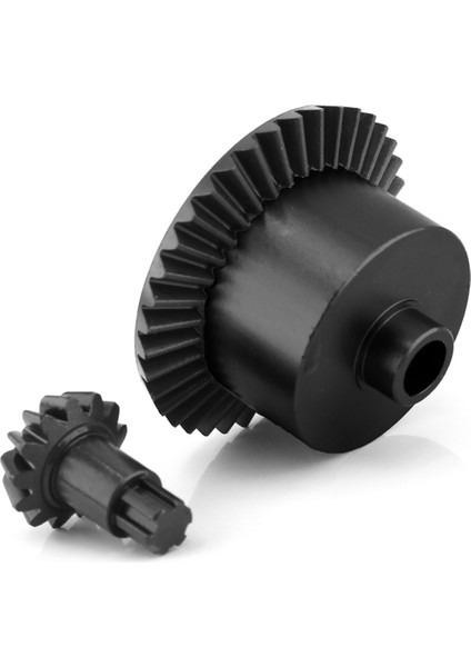 Metal Çelik Konik Dişli Diferansiyel Kutusu 1/10 Arrma Senton Granit Kraton Vorteks Outcast Big Rock, Siyah (Yurt Dışından)