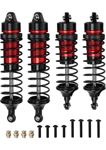 Metal Ön ve Arka Amortisör Traxxas Slash 4x4 Vxl 2WD Rustler Stampede Hoss 1/10 Rc Araba Yükseltme Parçaları (Yurt Dışından)
