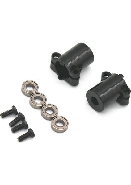 Metal Arka Düz Aks Adaptörü 1/18 Fms Eazyrc Rochobby Toyota Fj Cruiser Patriot Katana Rc Araba Parçaları, Siyah (Yurt Dışından)