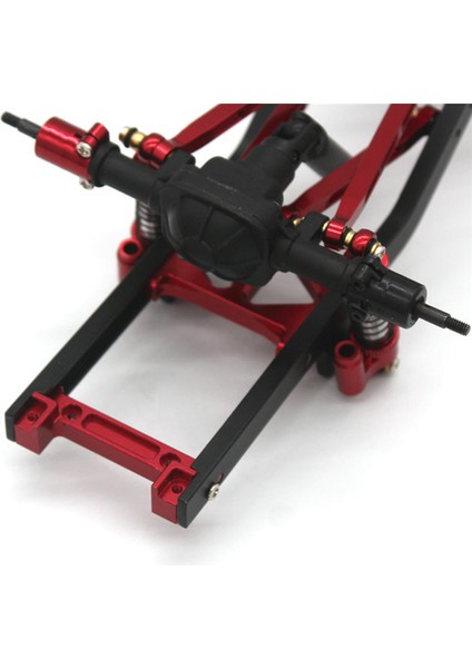 Metal Arka Düz Aks Adaptörü 1/18 Fms Eazyrc Rochobby Toyota Fj Cruiser Patriot Katana Rc Araba Parçaları, Siyah (Yurt Dışından) fiyatları