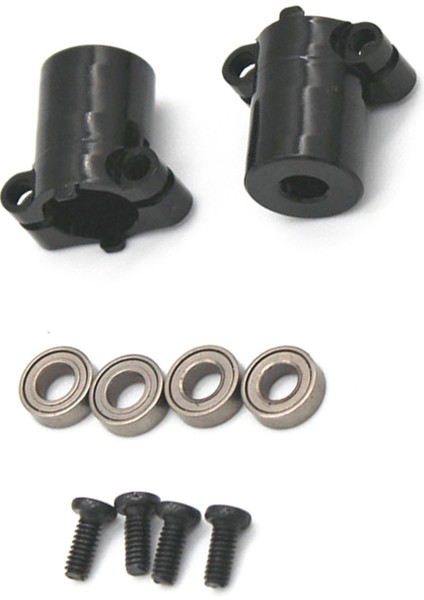 Metal Arka Düz Aks Adaptörü 1/18 Fms Eazyrc Rochobby Toyota Fj Cruiser Patriot Katana Rc Araba Parçaları, Siyah (Yurt Dışından) fırsatları