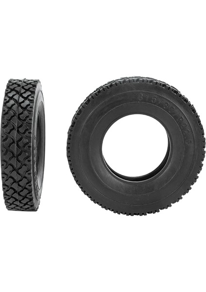 2 Adet 19MM Sert Kauçuk Lastikler 1/14 Tamiya Rc Yarı Traktör Kamyon Damperli Scanıa King Hauler Actros Man Yükseltme Parçaları (Yurt Dışından) modelleri