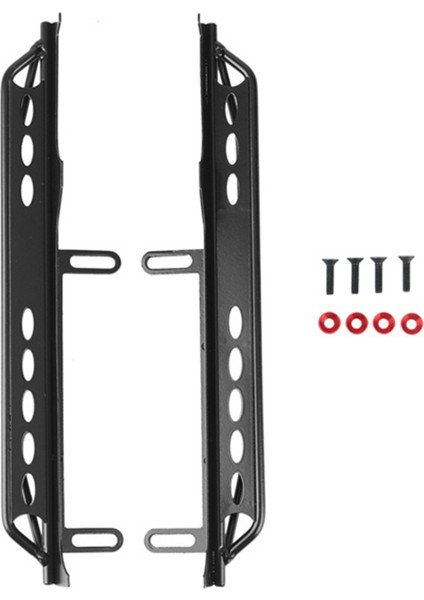 Kaya Kaydırıcılar Metal Pedalı Yan Panel 1/6 Rc Paletli Araba Eksenel Scx6 Jeep Jlu Wrangler Yükseltme Parçaları 2 Adet (Yurt Dışından)