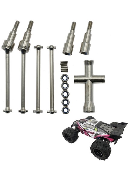 Metal Ön ve Arkadan Çekişli Motosiklet Mili Cvd Scy 16101 16102 16103 16201 Pro 1/16 Fırçasız Rc Araba Yükseltme Parçaları (Yurt Dışından) indirimleri