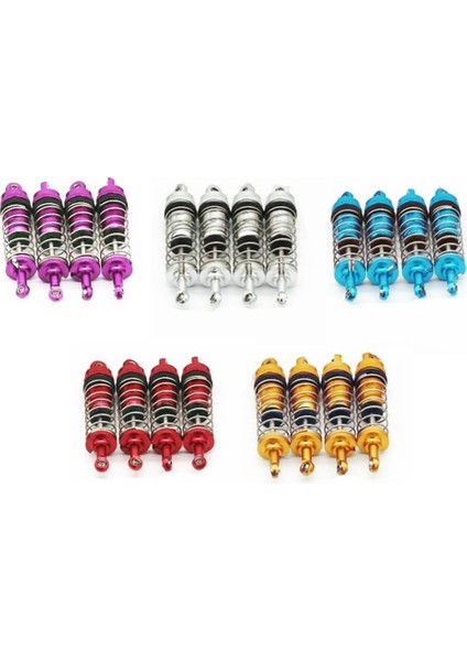 4 Adet Ayarlanabilir Tüm Metal Amortisörler Damper Wltoys 144001 124019 124018 Rc Araba Yükseltme Parçaları Aksesuarları,1 (Yurt Dışından) fırsatları