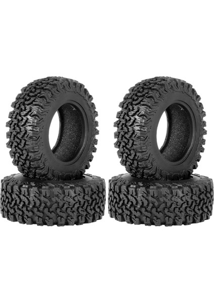 Adet 90MM 1.9 Kauçuk Lastik Jant Lastiği 1/10 Rc Paletli Araba Traxxas Trx4 RC4WD D90 Eksenel SCX10 Iı Iıı Redcat Mst (Yurt Dışından)