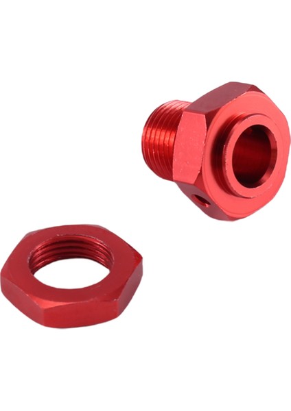 Metal 17MM Tekerlek Altıgen Hub Adaptörü Somun ile Arrma 1/10 4 S Kraton Outcast Rc Araba Yükseltme Parçaları, Kırmızı (Yurt Dışından) fırsatları
