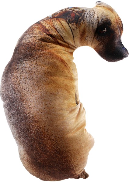 3D Sevimli Viraj Köpek Baskılı Atmak Yastık Gerçekçi Hayvan Komik Köpek Kafası Cosplay Çocuk Favori Oyuncak Yastık Ev Için (Yurt Dışından) fiyatları