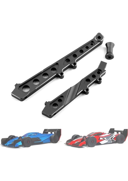 Arrma 1/7 Sınırsız Ihlal 6 S Blx Rc Araba Yükseltme Parçaları Aksesuarları Için Alüminyum Ön ve Arka Şasi Desteği, Siyah (Yurt Dışından) fiyatları