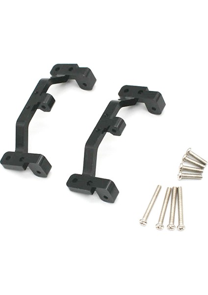 Metal Çekme Çubuğu Tabanı Koltuk Braketi Mn D90 D91 D99S MN90 MN99S 1/12 Rc Araba Yükseltme Parçaları, Siyah (Yurt Dışından)