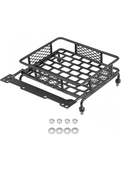 Metal 113X108MM Bagaj Taşıyıcı Portbagaj Eksenel SCX10 Traxxas Trx4 RC4WD D90 Tamiya CC01 1/10 Rc Paletli Araba (Yurt Dışından)