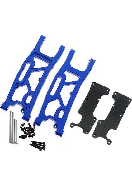 Alüminyum Arka Süspansiyon Kolu Karbon Fiber Kapaklı 1/8 Traxxas Kızak 95076-4 Rc Araba Yükseltme Parçaları Aksesuarları, 3 (Yurt Dışından) fiyatları