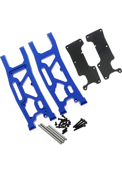 Alüminyum Arka Süspansiyon Kolu Karbon Fiber Kapaklı 1/8 Traxxas Kızak 95076-4 Rc Araba Yükseltme Parçaları Aksesuarları, 3 (Yurt Dışından) modelleri