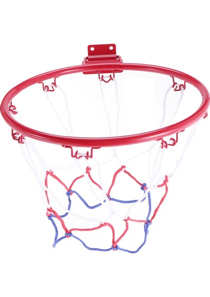 32 cm Duvara Monte Basketbol Potası Netleştirme Metal Jant Asılı Sepet Sepeti-Top Duvar Jantı Vidalar ile Kapalı Açık Spor (Yurt Dışından)