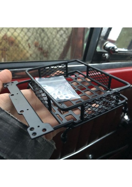 Metal 113X108MM Bagaj Taşıyıcı Portbagaj Eksenel SCX10 Traxxas Trx4 RC4WD D90 Tamiya CC01 1/10 Rc Paletli Araba (Yurt Dışından) indirimleri