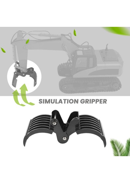 Metal 570 Simülasyon Pençe Tutucu Pikap El Huina 570 1570 Ekskavatör Oyuncaklar 1/14 16 Kanal Rc Araba Parçaları, Siyah (Yurt Dışından) fiyatları