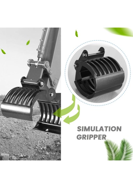 Metal 570 Simülasyon Pençe Tutucu Pikap El Huina 570 1570 Ekskavatör Oyuncaklar 1/14 16 Kanal Rc Araba Parçaları, Siyah (Yurt Dışından) modelleri