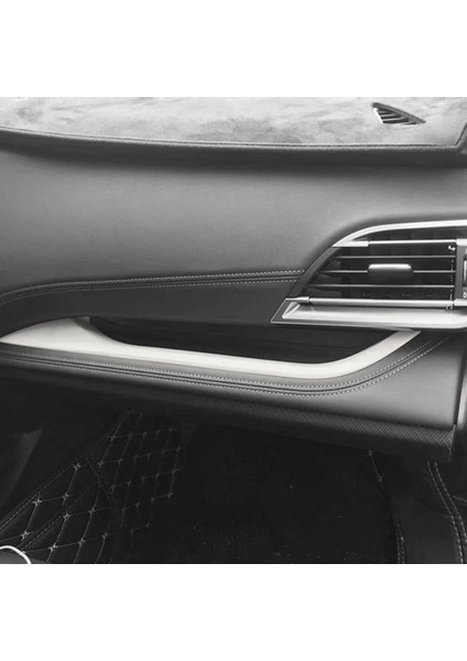 Karbon Fiber Araba Ön Koltuk Saklama Kutusu Çerçeve Şerit Subaru Outback Bt 2021 2022 Için (Yurt Dışından)