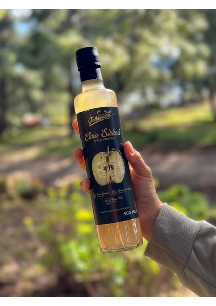 Doğal Fermente Katkısız Organik Elma Sirkesi 500ML modelleri