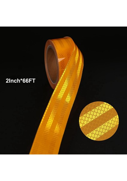 Yansıtıcı Bant, 20MX5CM Reflektör Bant Su Geçirmez Dış Mekan, Araba Kamyon Motoru Için Kendinden Yapışkanlı Güvenlik Bandı (Yurt Dışından)