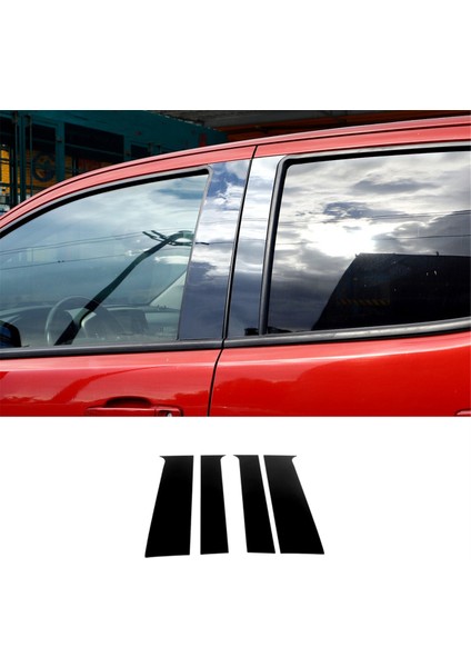 Chevrolet Colorado / Gmc Canyon Crew Cab 2015-2022 Kapı Döşeme Kapağı Çıkartma Çıkartmaları Için Araba Pencere Direk Direkleri (Yurt Dışından) fiyatları