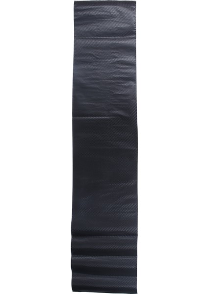 Dıy 30X127 3D Karbon Fiber Çıkartması Vinil Streç Film Rulo Yapışkanlı Araba Etiket Levha Siyah (Yurt Dışından)