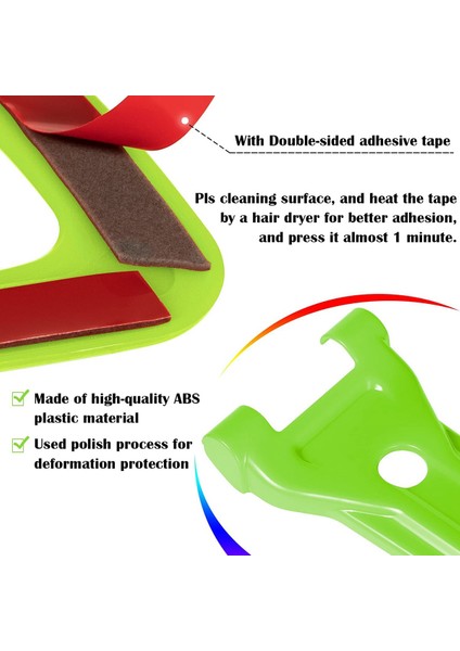 Motor Kaputu Menteşe Ayar Kapağı Dış Aksesuar Dekorasyon 2018-2021 Jeep Wrangler Jl Jlu Gladiator Jt (Yeşil) (Yurt Dışından) fırsatları